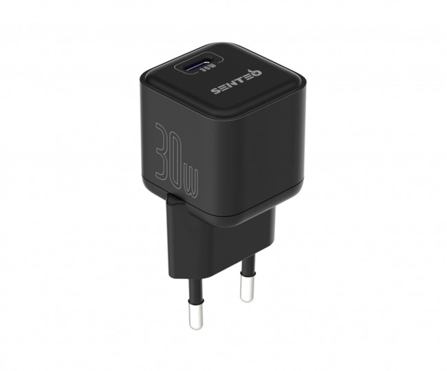 СЗУ 1Port SENTEO Z-09 USB-C PD 30W (black)
